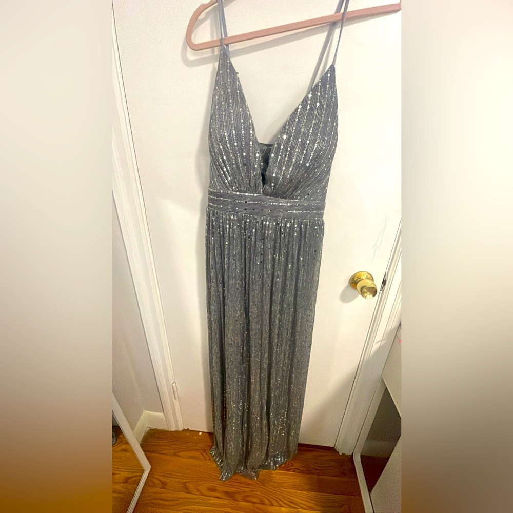 Plus Rhinestones Criss Cross Back Cami de Ballet Dress